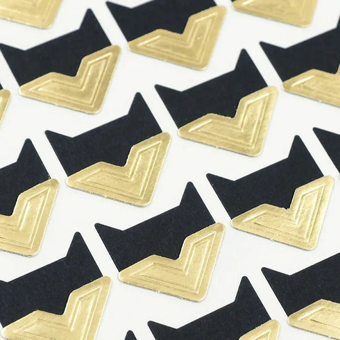 Gold Colour Self Adhesive Photo Corners Sticker