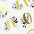 Gold Self Adhesive Alphabet Stickers