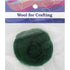 Green Colour Combed Wool