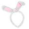 Grey Colour Bunny Plush Easter Headband