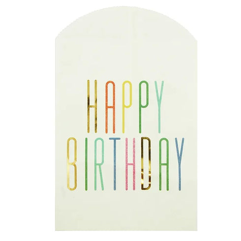 Happy Birthday Printed Paper Bag