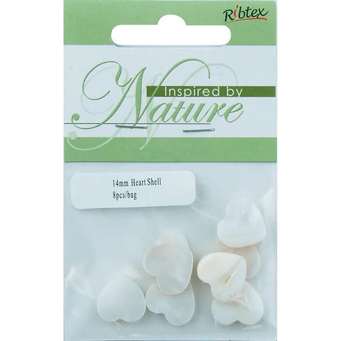 Heart Shape Shell Beads