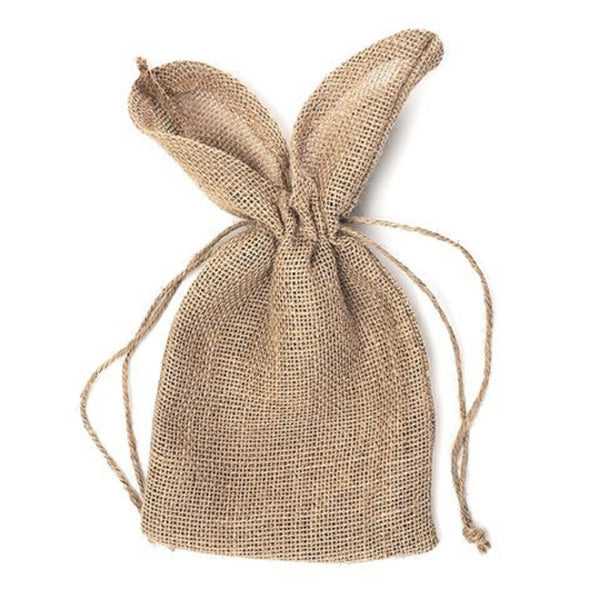 Hessian Bunny Ear Easter Gift Bags