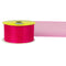 38mm Hot Pink Organza Woven Edge Ribbon