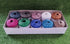 10pcs Assorted Colours Metallic Yarn