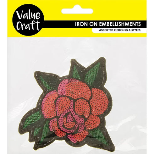 Iron On Motif Sequin Embellishment (available in 3 styles)
