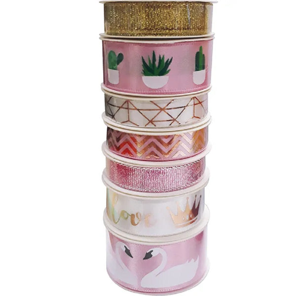 JB Succulent Swan Ribbon Tubes