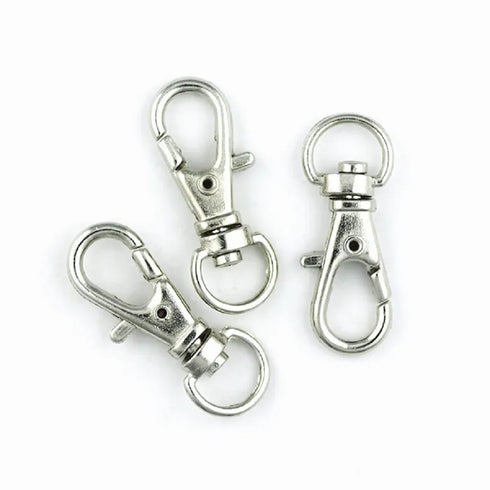 30mm Lobster Clasp with Swivel (available in 2 colours)