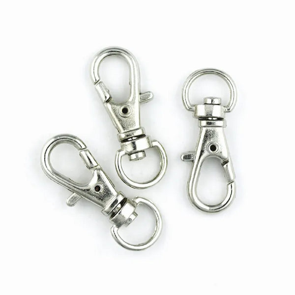 30mm Lobster Clasp with Swivel (available in 2 colours)