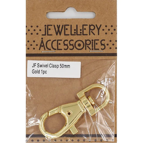 50mm Gold Colour Swivel Clasp
