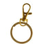 Gold Colour Key Ring Chain with Clasp