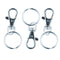 Silver Colour Key Rings with Swivel Clasp