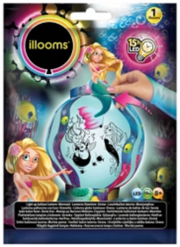 LED Mermaid Lantern Illoom Balloons