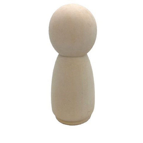 Large Size Wooden Craft Girl