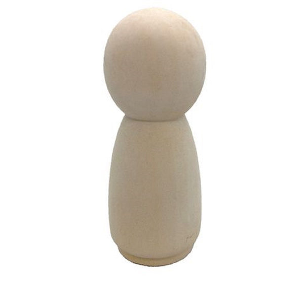 Large Size Wooden Craft Girl