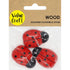 Large Wooden Ladybugs Embellishment