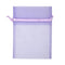 Lavender Colour Small Organza Gift Bags