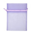 Lavender Colour Small Organza Gift Bags
