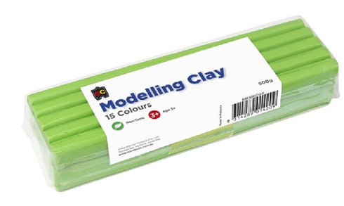 500g Light Green Colour Modelling Clay