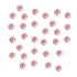 Light Rose Colour Stellux HF Flat Back Crystal (available in 4 sizes)