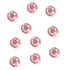 Light Rose Colour Stellux HF Flat Back Crystal (available in 4 sizes)