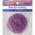Lilac Colour Combed Wool