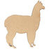 Craft Raw Wood Llama Shape