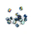Lustre Cube Shell Beads