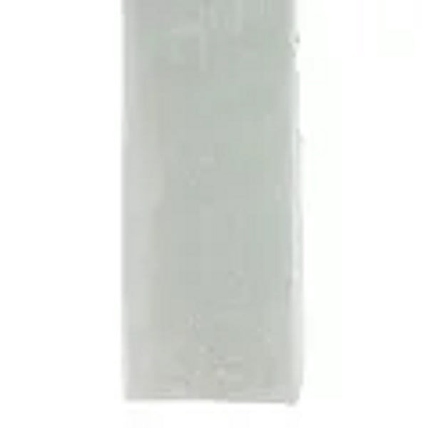 24mm Mat Silver Colour Organza Ribbon with Cut edge