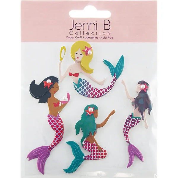 Mermaid 3D Sticker