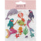 Mermaid and Fish 3D Sticker