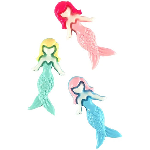 Mermaid Shape Resin Embellishments