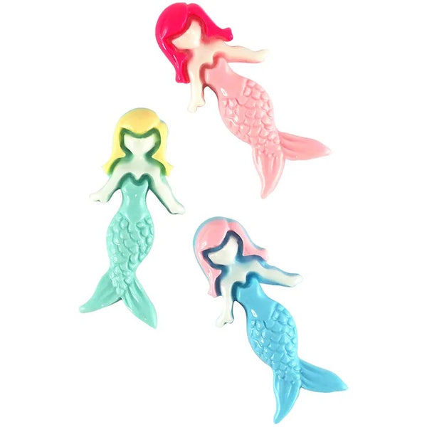 Mermaid Shape Resin Embellishments