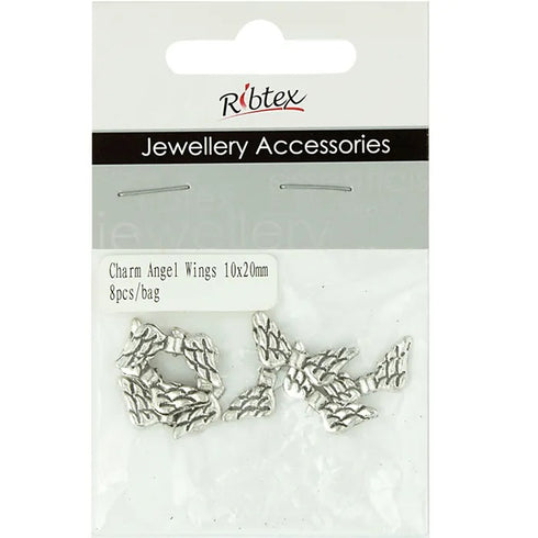 Metal Alloy Angel Wings Charms