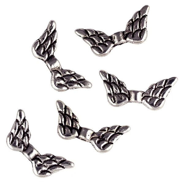 Metal Alloy Angel Wings Charms