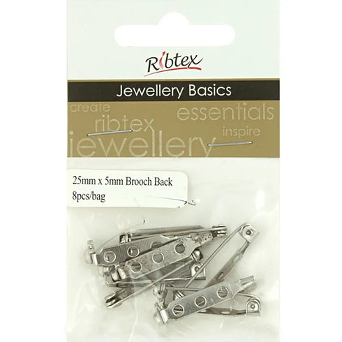 Metal Alloy Brooch Back Accessory