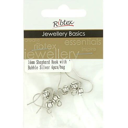 Metal Alloy Bubble Shape Shepherd Hook Earring