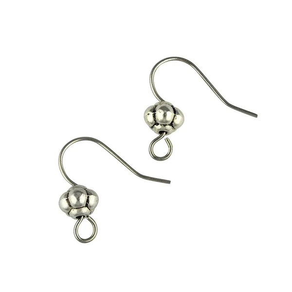 Metal Alloy Bubble Shape Shepherd Hook Earring