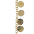 Metal Alloy Chunky Disc Charms Chain (available in 2 colours)