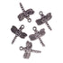 Metal Alloy Dragonfly Charms