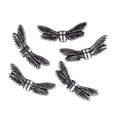 Metal Alloy Dragonfly Wings Charms