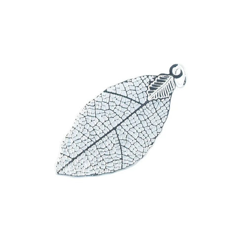 Metal Alloy Laser Cut Leaf