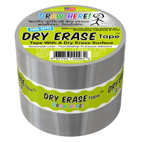 Metallic Dry Erase Tape