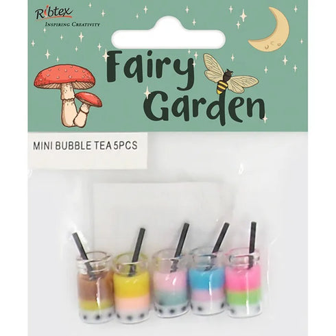Mini Bubble Tea Embellishments