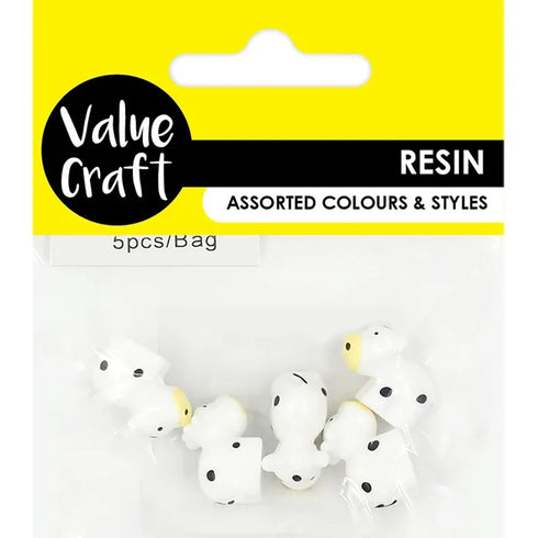 Mini Cow Shape Resin Embellishments