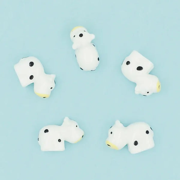 Mini Cow Shape Resin Embellishments