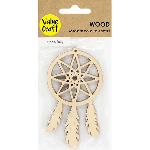 Mini Craft Dream Catcher Wood Shape