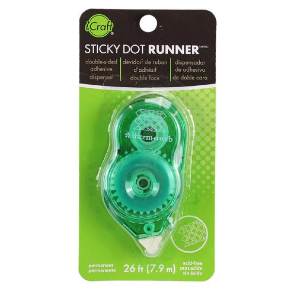Sticky Dot Runner Permanent Adhesive