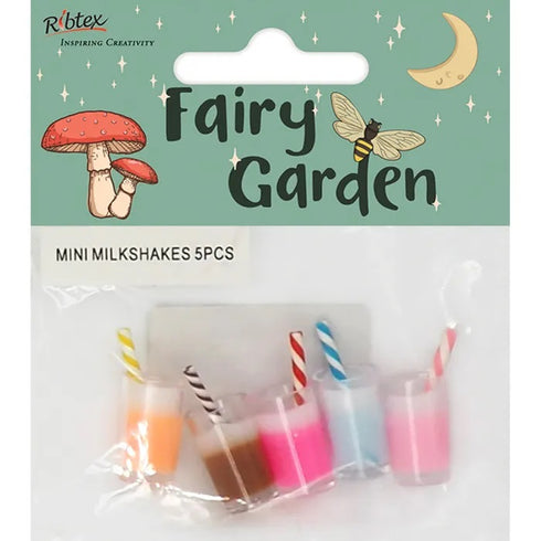 Mini Milk Shakes Embellishments