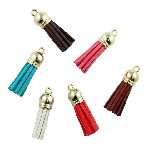 Mini Suede Tassels Trims
